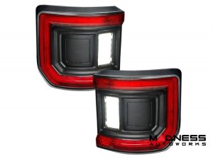 Jeep Gladiator JT Tail Lights - Flush Mount - LED - Red Lens